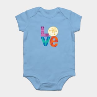 It's a World of LOVE Baby Bodysuit